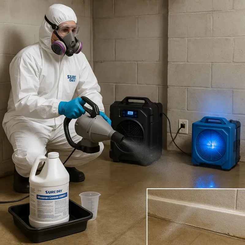 Sanitization and Odor Removal process in Bell County, TX