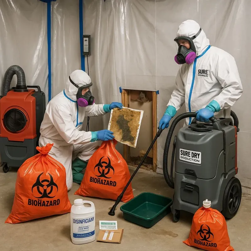 Contaminated Water Handling Protocols process in Bell County, TX