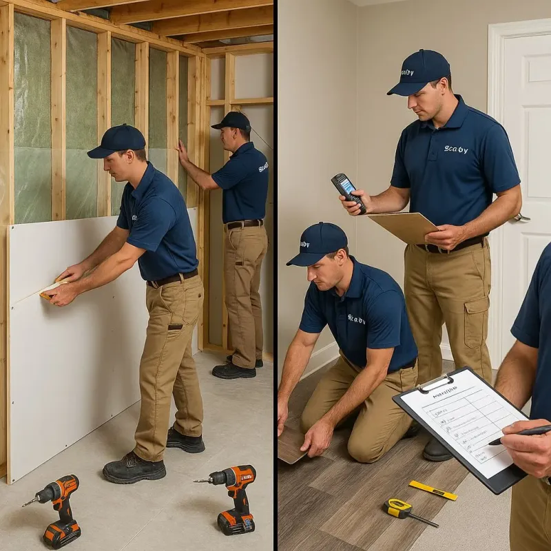 Repairs and Reconstruction process in Bell County, TX